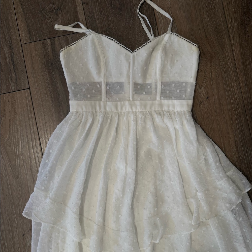 Fame and Partners Ophelia Tiered Ruffle Dress size 4 - Picture 3 of 7